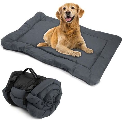 Ecleanfy - Tapis pliable pour chien 90x60 cm – Imperméable et antidérapant – Conception portable pour voyages – Convient aux chiens et chats (1/5)