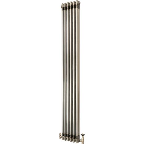 Radiatore 2 Colonne Verticale Metallo Grezzo 1800 x 290 mm TRV