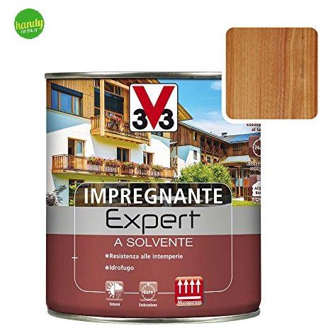 Impregnante V33 solvente lt.0,75 expert noce scuro