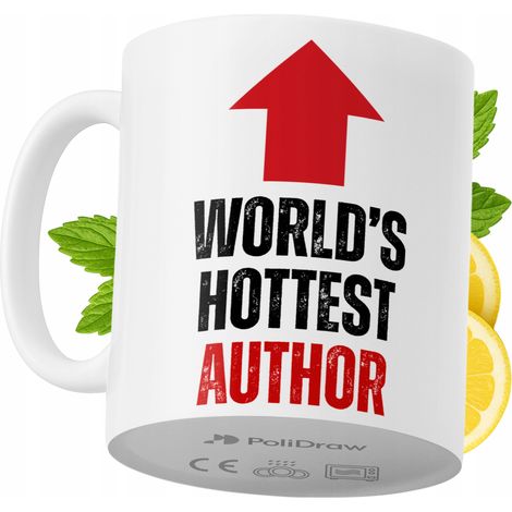 Lustige Kaffeetasse mit witzigem Textdesign für Autoren – ideal für Geburtstage, Namenstage und Feiertage. Hochwertige Tasse für besondere Anlässe, ob zu Hause, im Büro oder bei der Arbeit. Farbe: Wei (1/5)