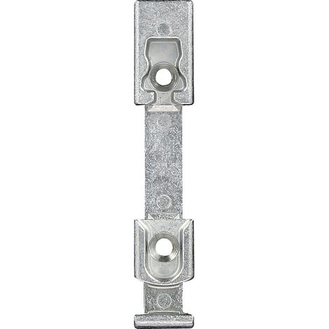 Gâche inférieure pour oscillo-battants pour crémone à larder pour menuiserie PVC référence E-18759-00-L-1 - FERCO
