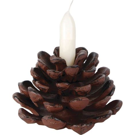 Chandelier pomme de pin - L 13,5 cm x l 14,3 cm x H 10,7 cm - Livraison gratuite (1/2)