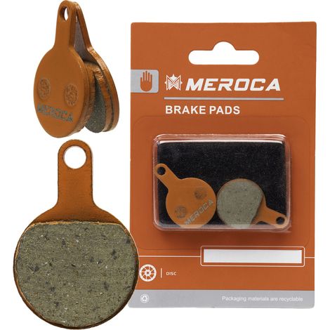 Meroca Bremsbeläge, halbmetallisch für Tektro IOX, Lyra, Novela. (1/5)