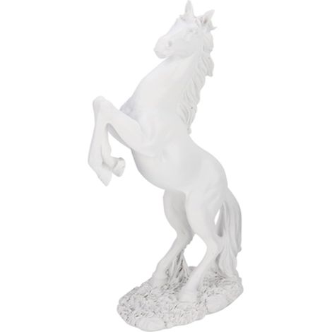 Statue de Cheval Debout, Sculpture Table en résine pour (1/5)
