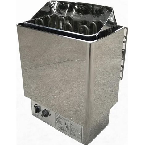 Poêle de sauna électrique 9KW 8KW 6KW 4,5KW 3kw Sauna chauffage Sauna Générateur de vapeur Accueil Utilisation Chauffage Chauffage Équipement sec Poêle de sauna Chauffe-sauna pour bain de vapeur ( C (1/5)