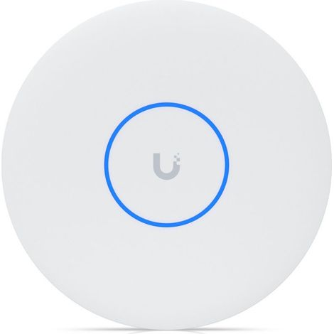 Ubiquiti U7-Pro-XG Punto de acceso Wifi7 de montaje en techo o pared. 6 transmisiones espaciales y enlace ascendente de 10 GbE. 2x2 MU-MIMO en 2,4,5 y