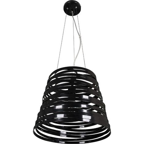 Pendente Elsa 1xe27 h.reg.xd.40cm nero