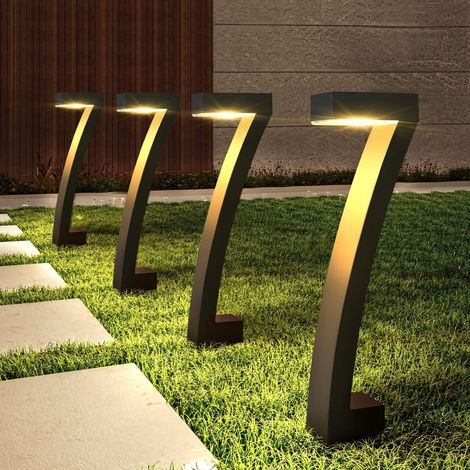 FLITI Outdoor Solar Garden Light, 7 Warm White, IP65 Waterproof (1/5)