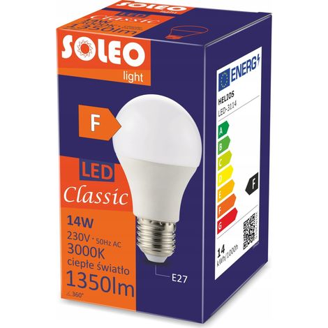 Lámpara Helios e27 a60 14W 1350lm (1/2)