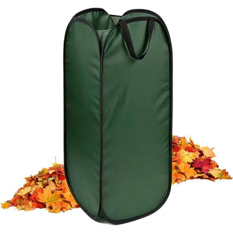 Soporte para bolsas de hojas reutilizable, plegable y portátil (1/5)