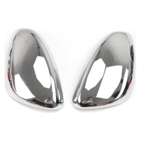 [JAMAIS UTILISÉ]latérale rétroviseur Pour Peugeot 2008 2014-2018 Accessoires ABS Chrome Rétroviseur Protecteur Couvre 2 Pièces/ensemble Voiture Rétroviseur Couverture Paillettes Rétroviseur Couvercle- (1/2)