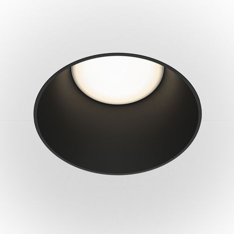 Maytoni Share Downlight Encastré Rond Noir GU10 (1/2)