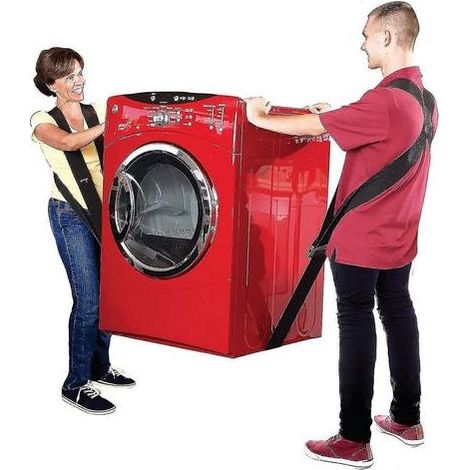 Shoulder Dolly Moving Straps - Lifting Strap For 2 Movers - Move, Lift, Carry, And Secure Furniture, Appliances, Heavy, Bulky Objects Safely (1/5)