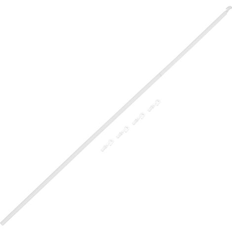 Barre de traction verticale pour stores vénitiens, avec crochet, lot de 5. (1/5)