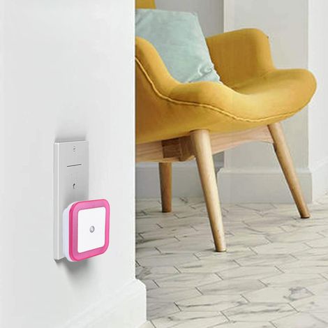 Veilleuse LED - Capteur Crépusculaire Automatique Dusk to Dawn - Pour Couloirs Salles de Bains Chambres Cuisine Séjours Nurseries - 1 Pièce (1/5)