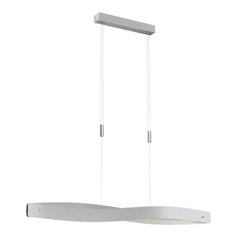 [NEUWERTIG] B-Ware Rothfels Lian Led Hängeleuchte Dimmbar Alu Matt Deckenlampe Pendelleuchte Led