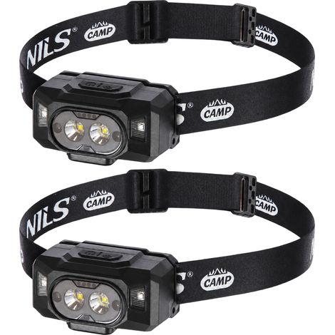 Faro anteriore da 600 lumen, ricaricabile, design compatto, confezione da 2 (1/5)