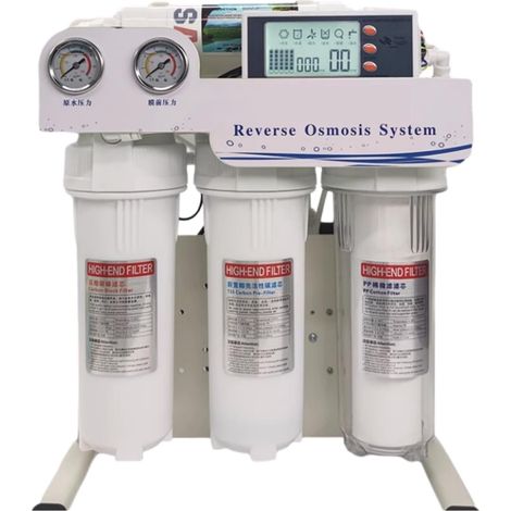 Système de filtre à eau Système d'osmose inverse RO de filtrage de niveau 5 de 800/1200/1600 Gpd, système de filtre d'aquarium de système de filtre, purificateur d'eau automatique intelligent ( Color (1/5)
