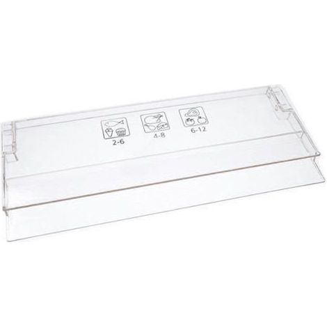 Beko – Abattant de tiroir pour congélateur – Pièce détachée incluse – Transparent – Hauteur 2,8 cm – Profondeur 44,5 cm – SKU 5906370700 (1/3)