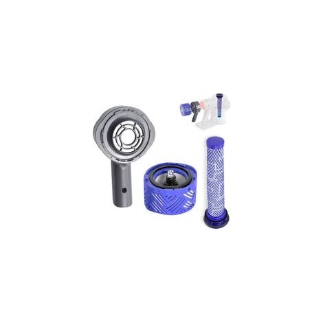 Kit Couvercle Arrière Moteur + Filtre Arrière pour Dyson V6, DC58, DC59, DC63, DC74 (1/5)