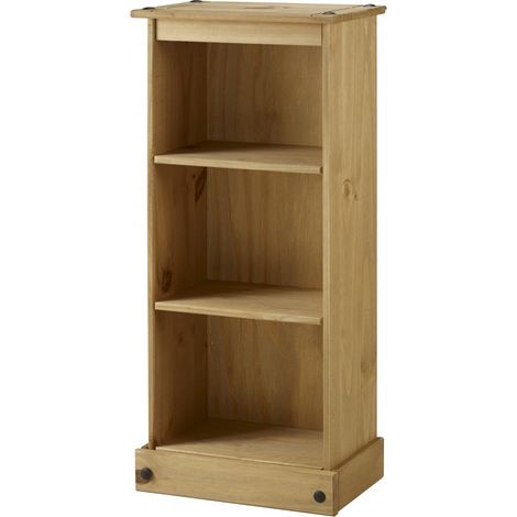 Corona Low Narrow Bookcase (1/4)