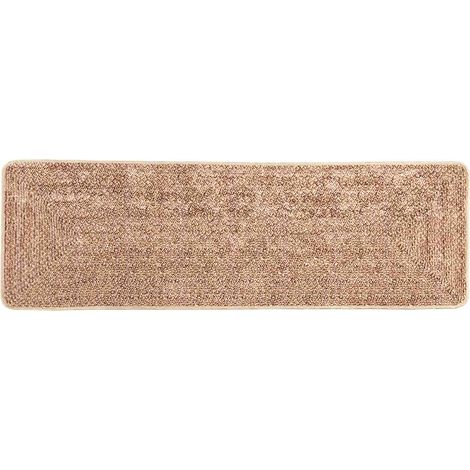 Pasillo de alfombra MARSA Amarillo 50 x 150 cm Poliéster y PVC vidaXL (1/5)