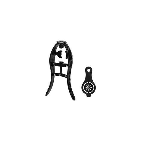 Batidor de huevos, separador de claras, cuchillo de cocina, abridor de boles, accesorios y herramientas de cocina eficientes y rápidos, negro - Crezuo (1/5)