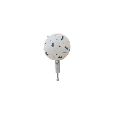 Housse anti-poussière pour ventilateur sur pied rond 45 cm, protection anti-humidité, vert clair –