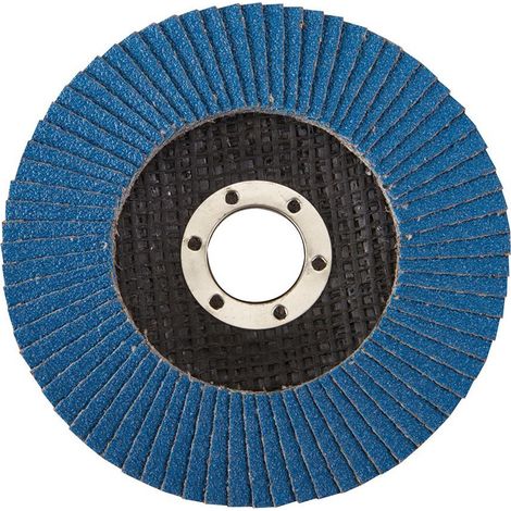 Disque à lamelles en Zirconium 115mm Silverline Grain de 80 (1/4)