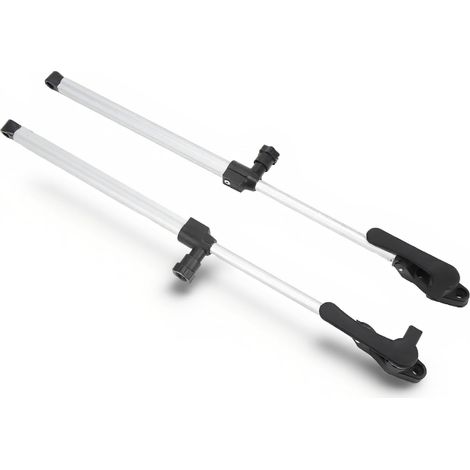 Barre de Support de Fenêtre pour Camping-Car, Compas Fenêtre Caravane, 1 Paire de Vérins de Lève-Vitre Antirouille, 310-435 mm, Alliage Solide (1/5)