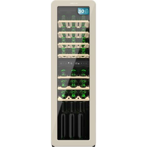 Cecotec Vinoteca Bolero GrandSommelier Origin Duo 30 Hit Beige (1/3)