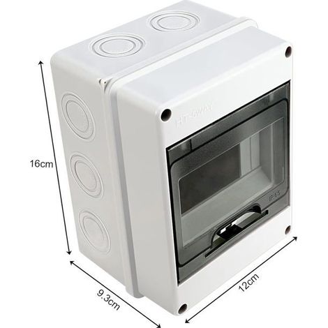 Coffret Electrique Etanche Exterieur, Etanche Electrique Exterieur, Armoire de Contrôle, Boitier de Jonction,HT5 (1/4)