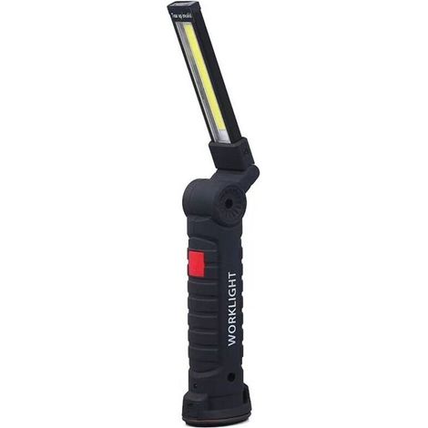 LED-Arbeitsleuchte mit Magnetfuß, 5 Beleuchtungsmodi, USB-Anschluss (1/4)