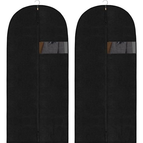 Dailygoods - 2 Sacchi porta abiti per completi e cappotti, antipolvere e traspiranti (1/5)