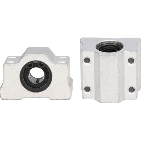 Quatre unités de glissement à billes linéaires SCS8UU à vendre, diamètre d'alésage de 8 mm. (1/5)