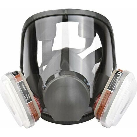 Reusable 16-in-1 Full Coverage Organic Vapor Respirator for Painting, Polishing, Welding, and Other Work Protection (1/4)