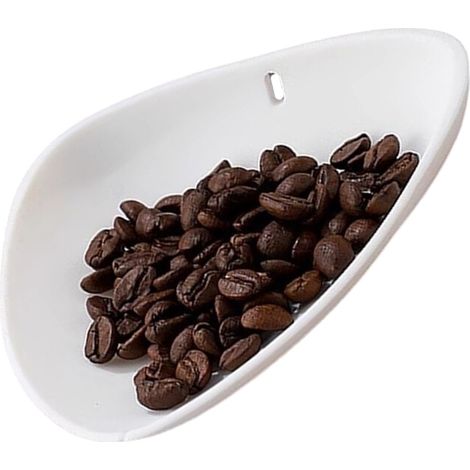 Bandejas dosificadoras de granos de café, separador de té en color blanco. (1/5)