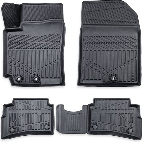 Komplettset (4 Stück) 3D-Gummifußmatten für den Innenraum Erpassan – KIA STONIC ab 2017