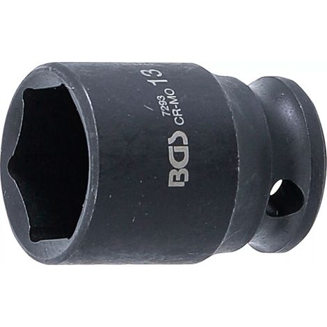 Clé à douille BGS impact socket anneau caoutchouc phosphate (1/5)