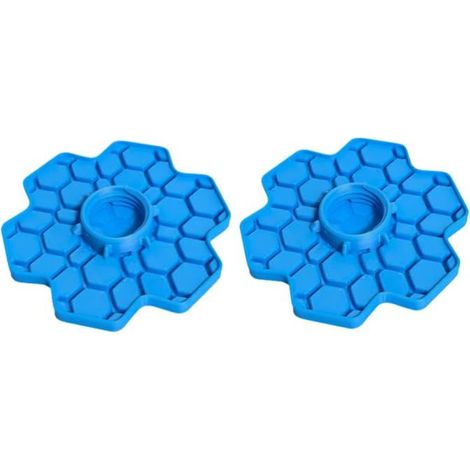 Appareil à boire en nid d'abeille pour abeilles, sans danger pour les jardins et terrasses, fontaine à insectes bénéfique avec perchoir (bleu)\nCouleur: bleu (1/3)