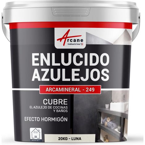 Enlucido para azulejos de baño y cocina, en suelos y paredes - ARCAMINERAL