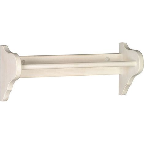 Porte-serviettes RETRO 50x17cm, vieux blanc (1/3)