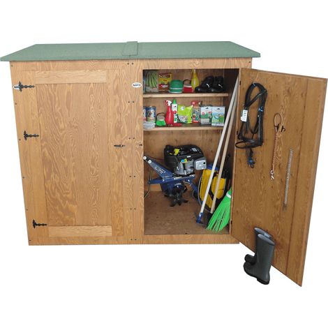 Casetta Portattrezzi In Legno Da Giardino Box Attrezzi per "Esterno" MADE IN ITALY Mod. Cervino L172 x P92 x H185