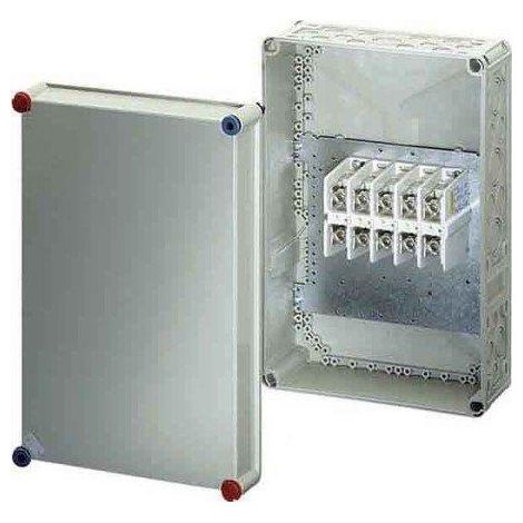 Hensel Caja de derivación IP65 gris claro policarbonato