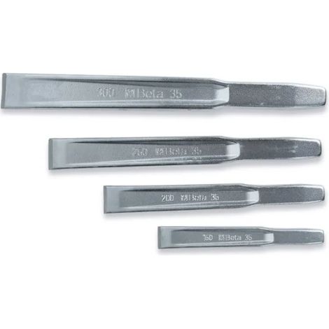 Beta Serie di scalpelli nervati 4 Pz. 35/S4 cod. 000350506