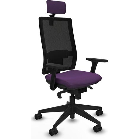 piqueras-y-crespo Horna chaise bureau noir accoudoirs 3D (1/3)