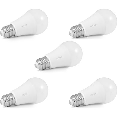 5er-Set Smart-Glühbirnen mit E27-Sockel – 9 W / 900 Lumen – Avidsen