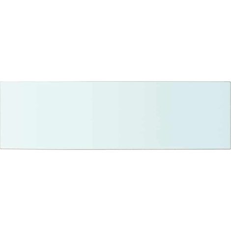 Maison Exclusive - Regalboden Glas Transparent 100x30 cm (1/3)