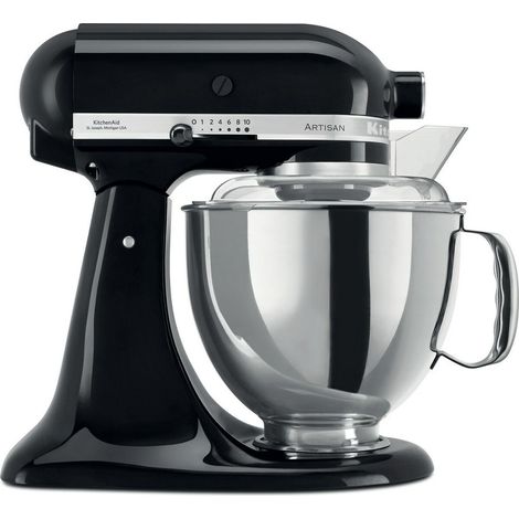 KitchenAid Artisan 5KSM175PSEOB robot de repostería negro 4,8 L (1/5)