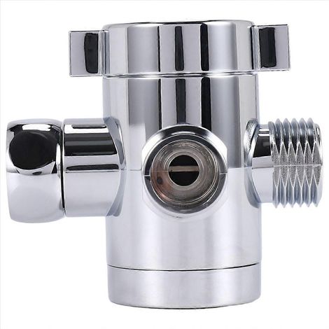 1/2-Zoll-3-Wege-T-Adapter für Duscharm mit Umstellventil (1/5)